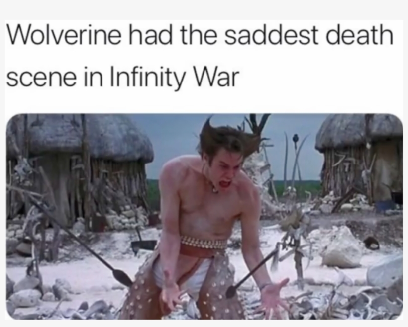 Me Irl - Infinity War Death Meme, transparent png #7937152