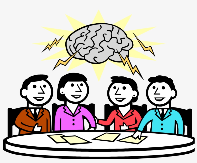 Brainstorming - School Based Management Clipart, transparent png #7937745