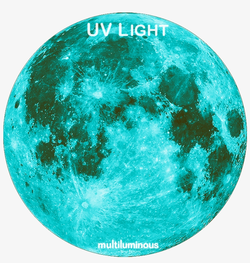 "moon" Turquoise-blue - Bogi Fabian - Iphone Moon Hd X, transparent png #7937816