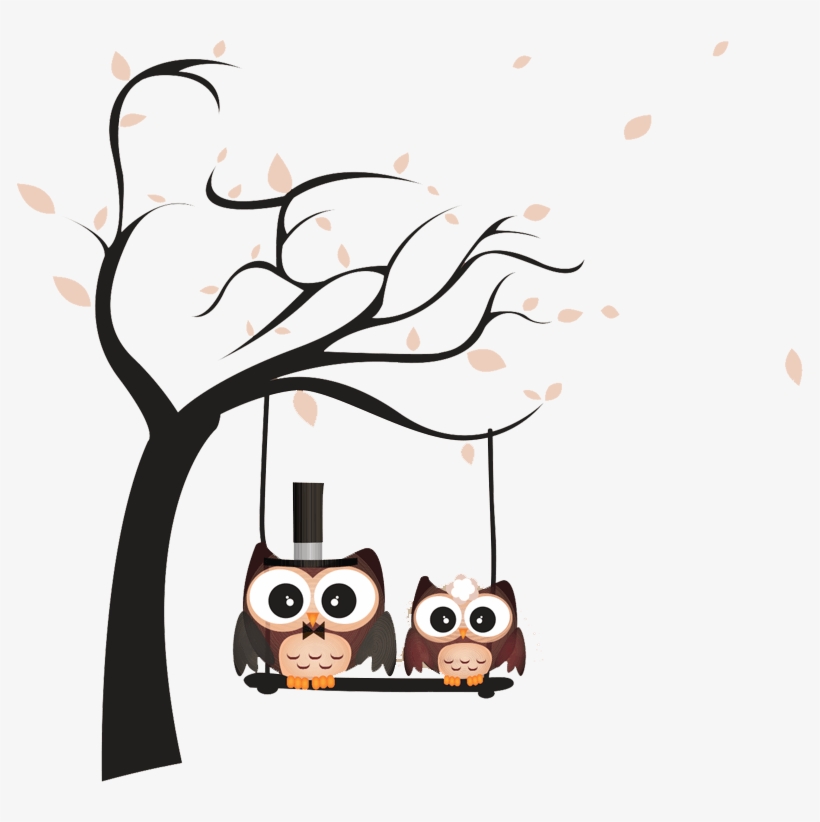 Wedding Owls - Christmas Background Images Owls, transparent png #7937875