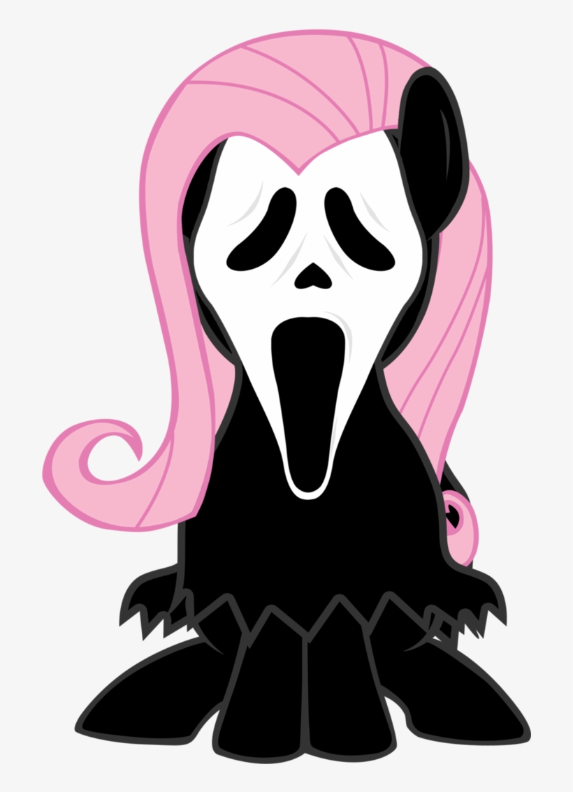 Ghostface Pinkie Pie Pink Facial Expression Mammal - My Little Pony Ghostface, transparent png #7938020