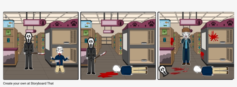 Ghostface Strikes Back - Cartoon, transparent png #7938137