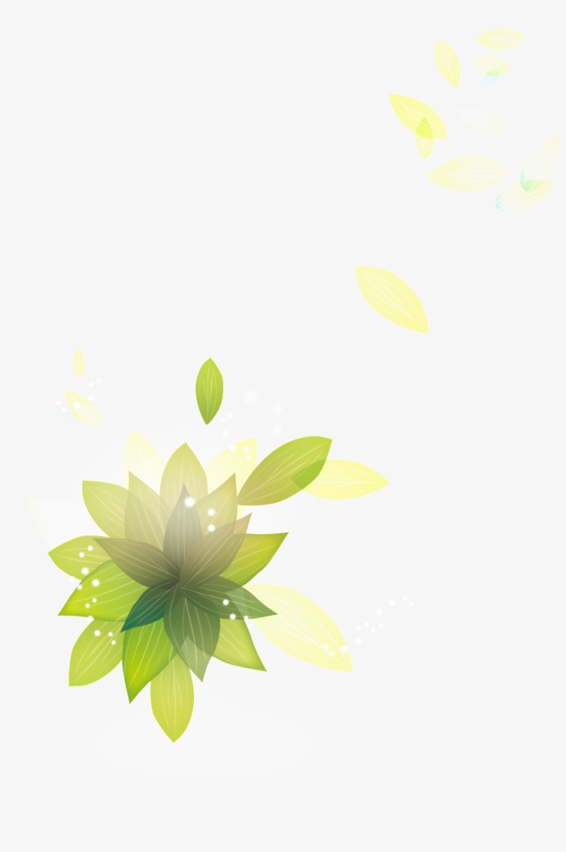 Dazzling Leaves Cartoon Transparent - Leaf, transparent png #7938204