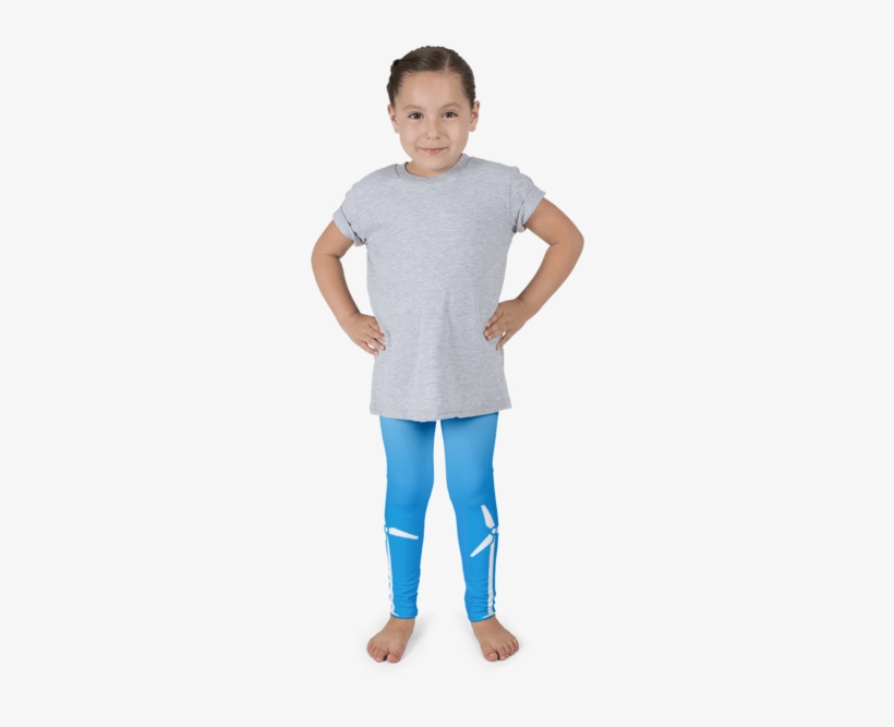 Wind Power Kid's Leggings - Leggings, transparent png #7938689