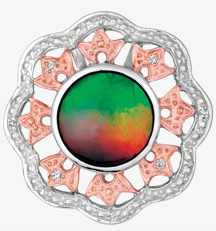 Round Scalloped - Opal, transparent png #7939600