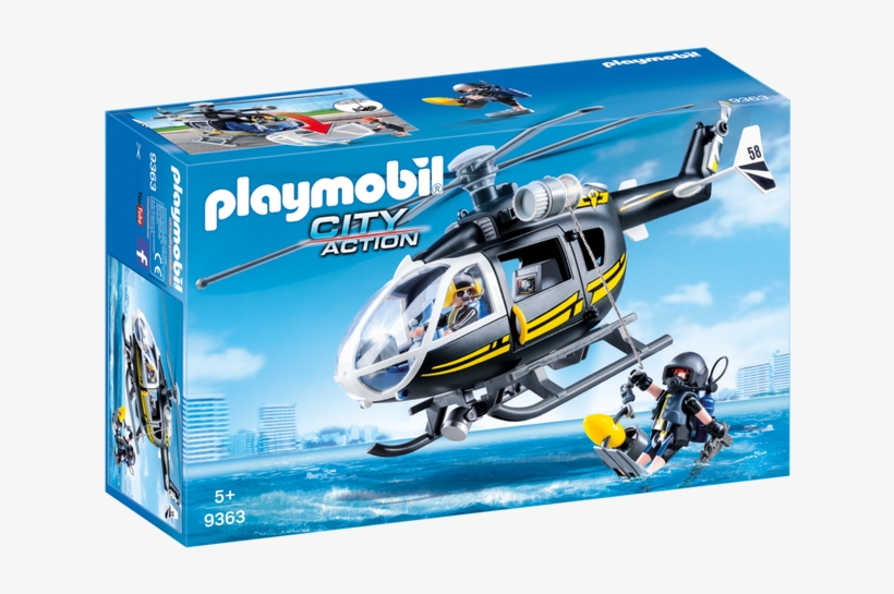 Playmobil® 9463 Helicóptero - Playmobil 9363, transparent png #7939701