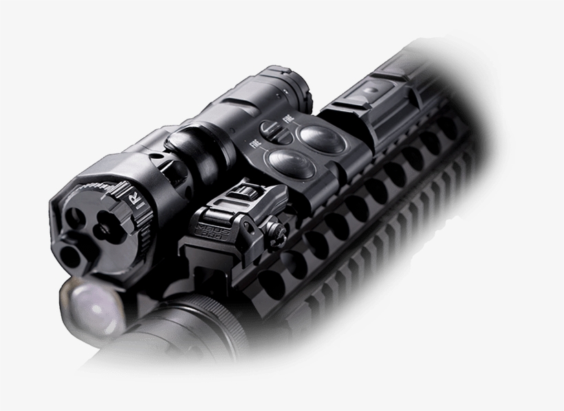Meyers Mawl-da Ec2 Ir/visible Green Laser Black - Firearm, transparent png #7939710
