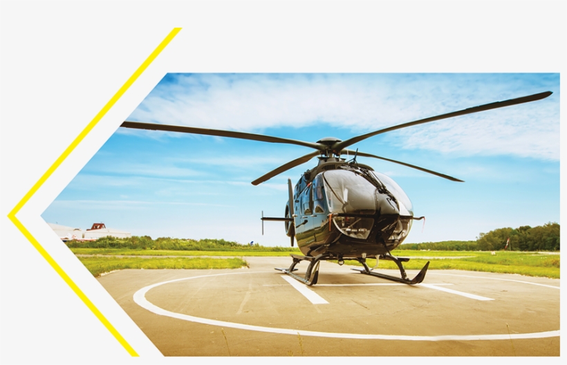 Ample For Trailer Truck Parking Area - Private Helicopter, transparent png #7939733