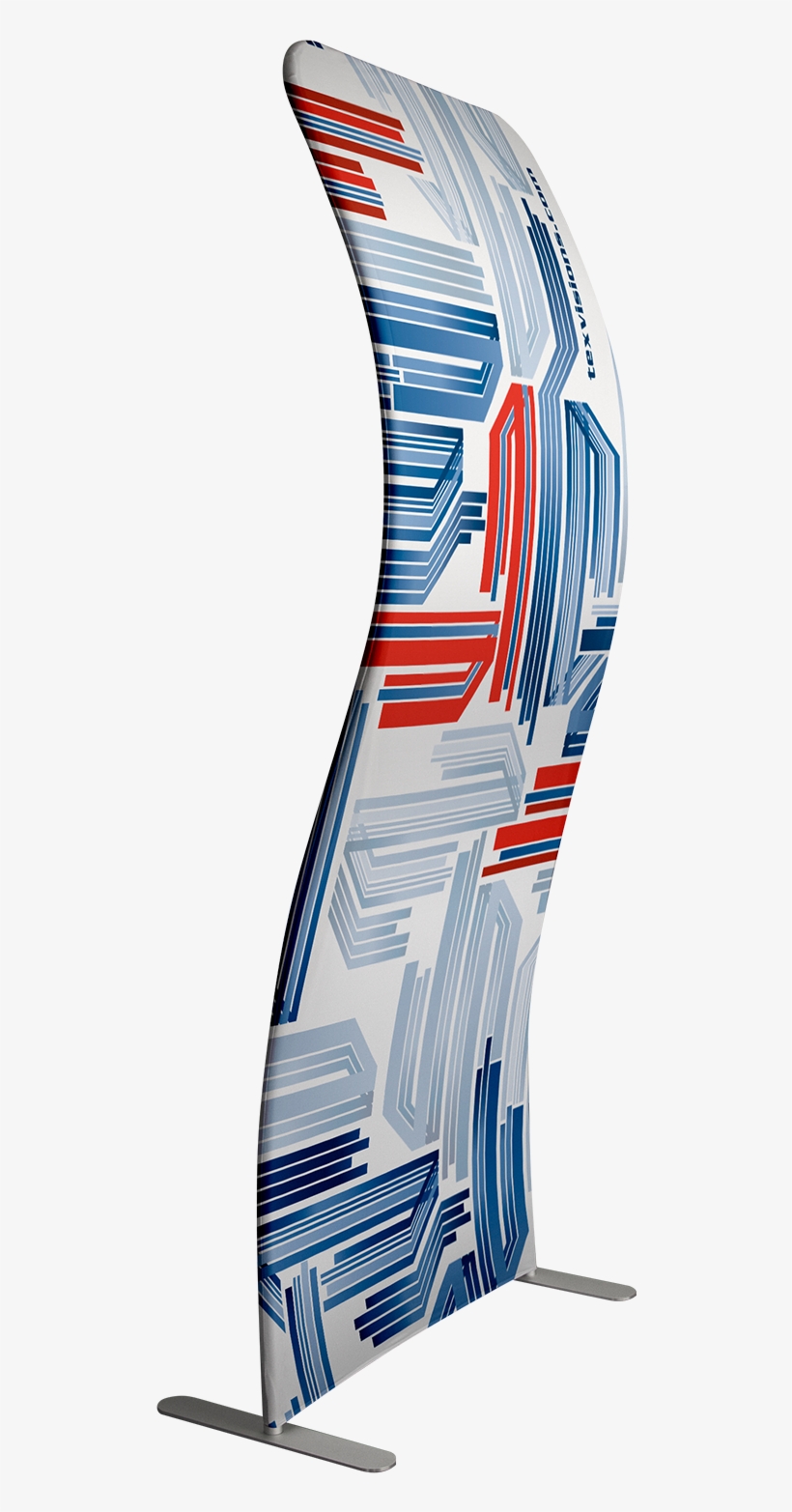 With A One Of A Kind Shape, The Arched Tension Fabric - Banner, transparent png #7939944