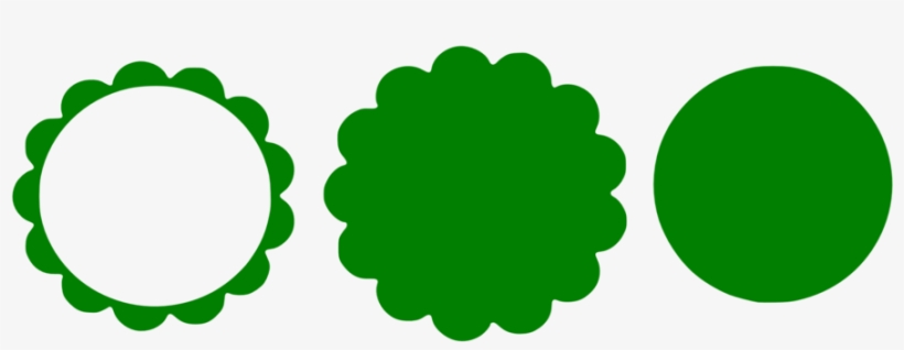 Photo Scallopedcirclesbmp - Circle, transparent png #7939974