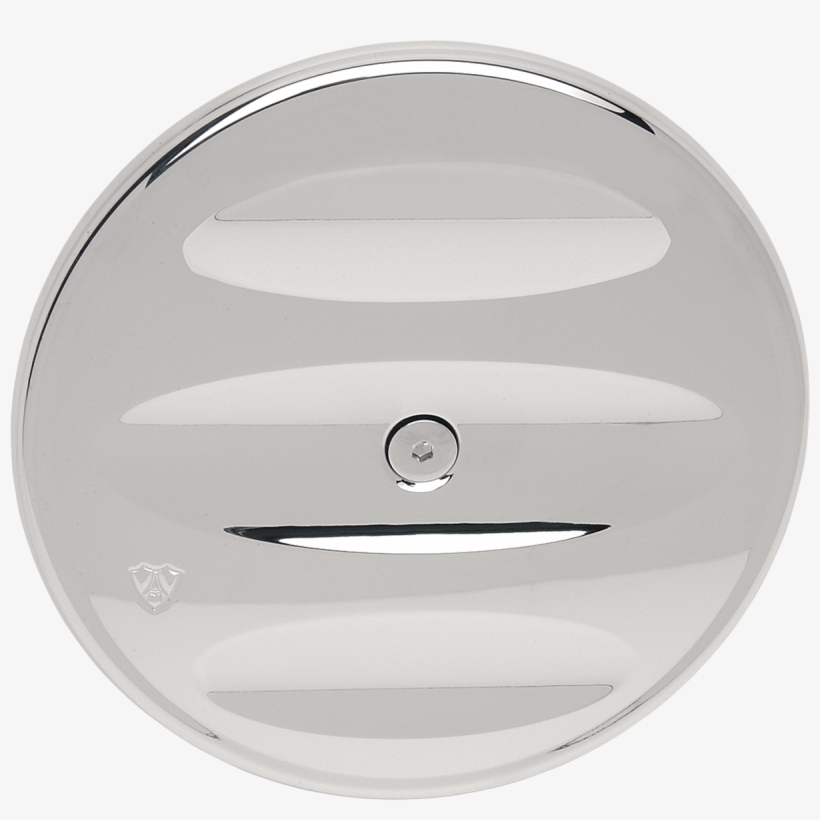 Arlen Ness Chrome Scalloped Billet Big Sucker Air Cleaner - Circle, transparent png #7940042