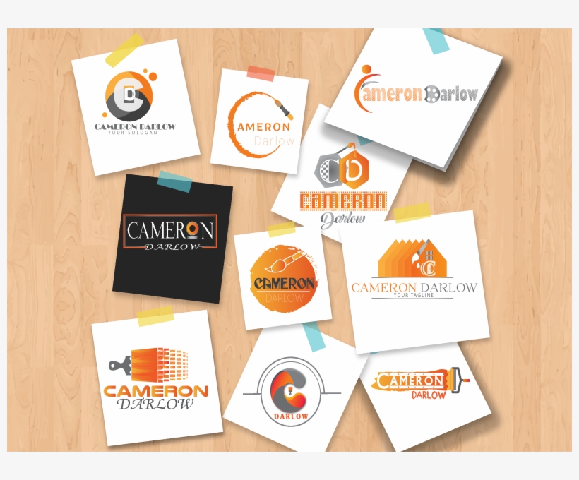 Painting And Decoration Brand Complete Branding Logo - Paper, transparent png #7940244