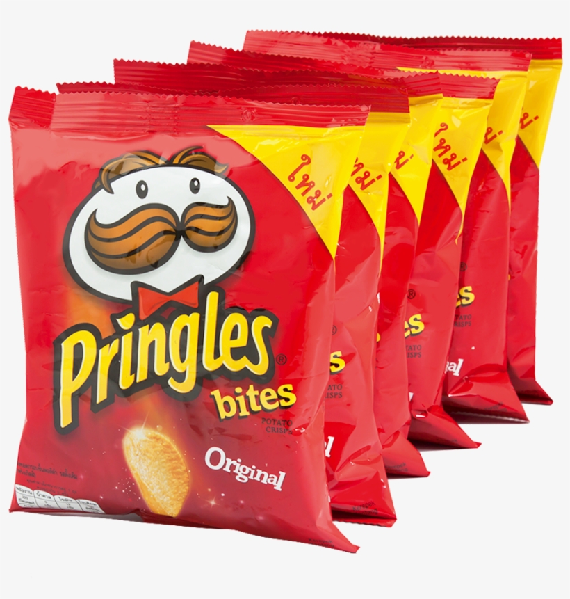 โปรโมชั่น Pringles Potato Original 40 G X6 Www - Pringles Original 1.3 Oz, transparent png #7941619