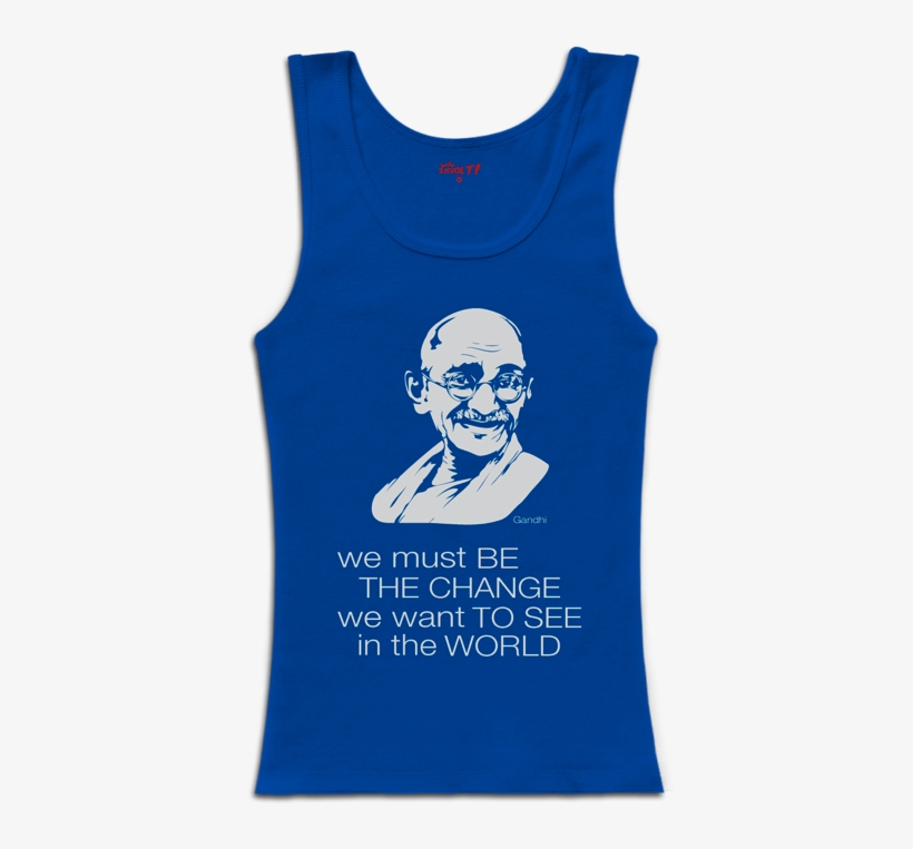 Be The Change - Active Tank, transparent png #7941961