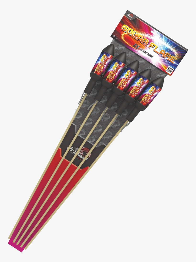 Primed Solar Flare Rocket Pack - Solar Flare Rockets, transparent png #7942255