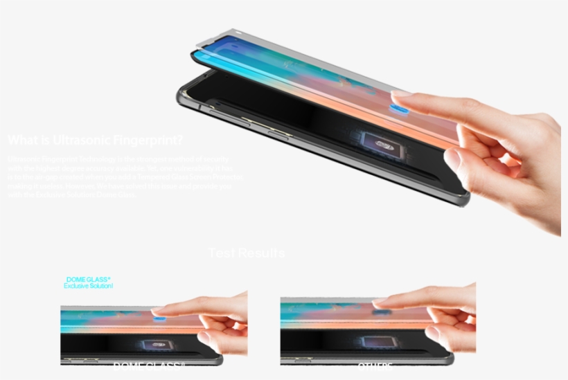 Dome Glass® Is The Exclusive Key To Unlock Your S10/s10 - Gadget, transparent png #7942286