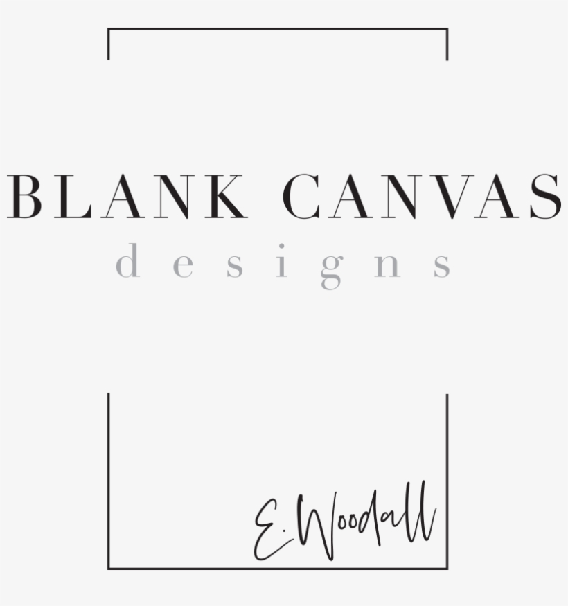 Blank Canvas Designs Sage And Frank Main Logo - Calligraphy, transparent png #7942320