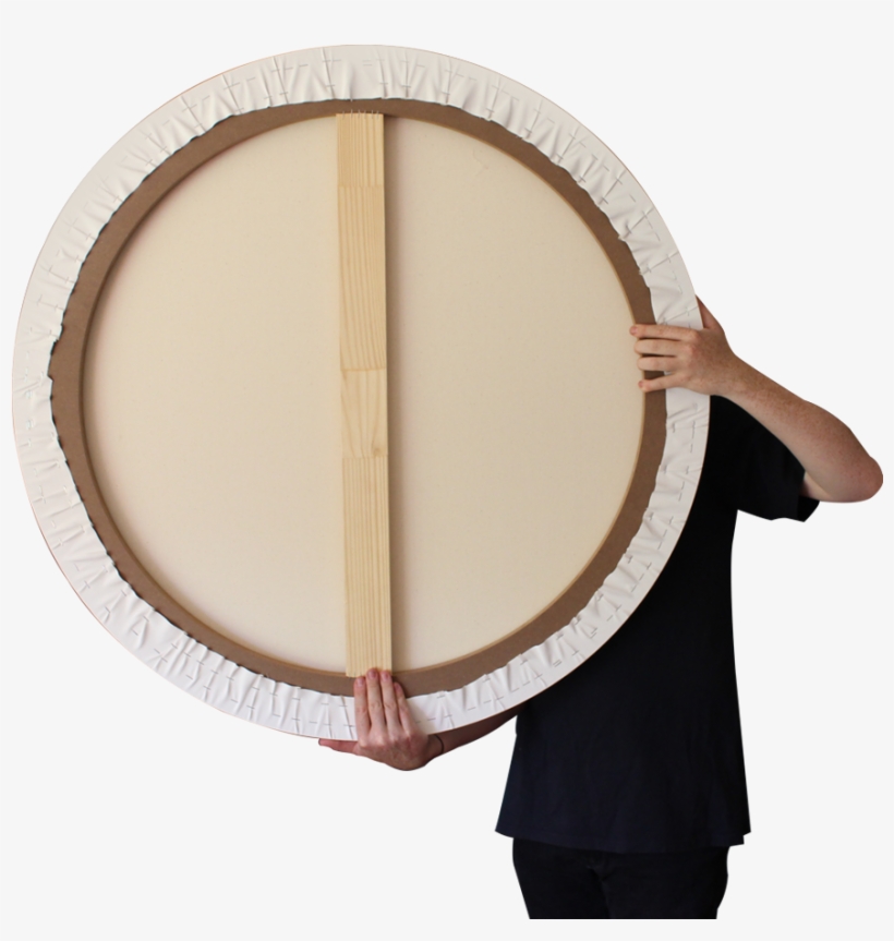 100cm Round Canvas - Plywood - Free Transparent PNG Download - PNGkey