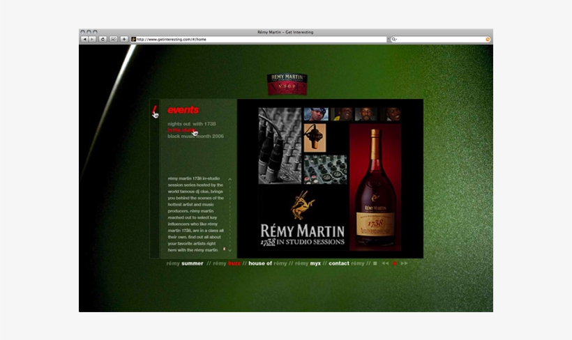 Remy Martin / Vsop Frozen For A New Summer Campaign, - Remy Martin, transparent png #7942450