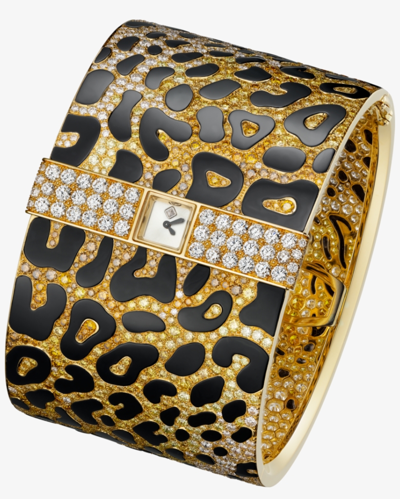 Panthère Impériale High Jewellery Visible Hour Watch - Jewellery, transparent png #7942472