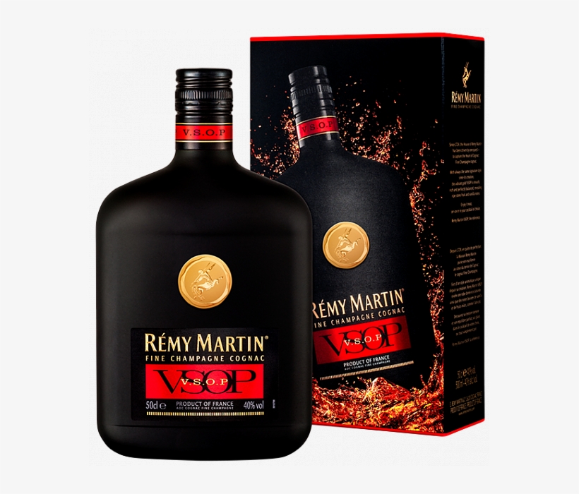 Remy Martin Vsop, Фляжка В Подарочной Упаковке - Remy Martin Vsop 0.5, transparent png #7942505