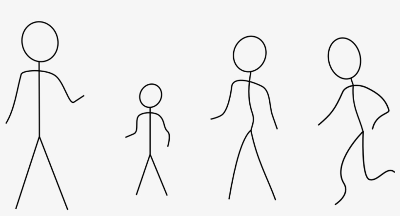 Stick Figure Family Png - Stick Figures Clip Art, transparent png #7942697