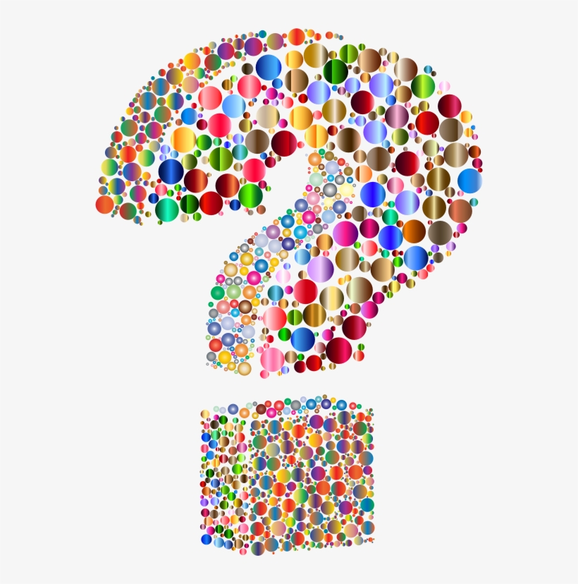 Colors questions. Вопросительный знак. Разноцветные знаки вопроса