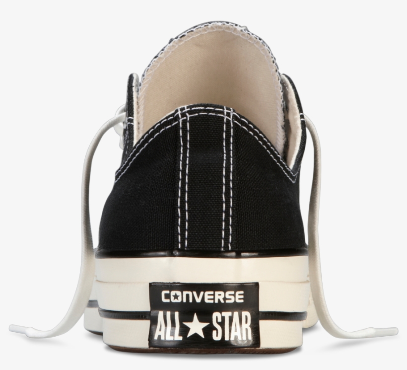Chuck Taylor '70, Low, Black, Canvas - Converse, transparent png #7943401