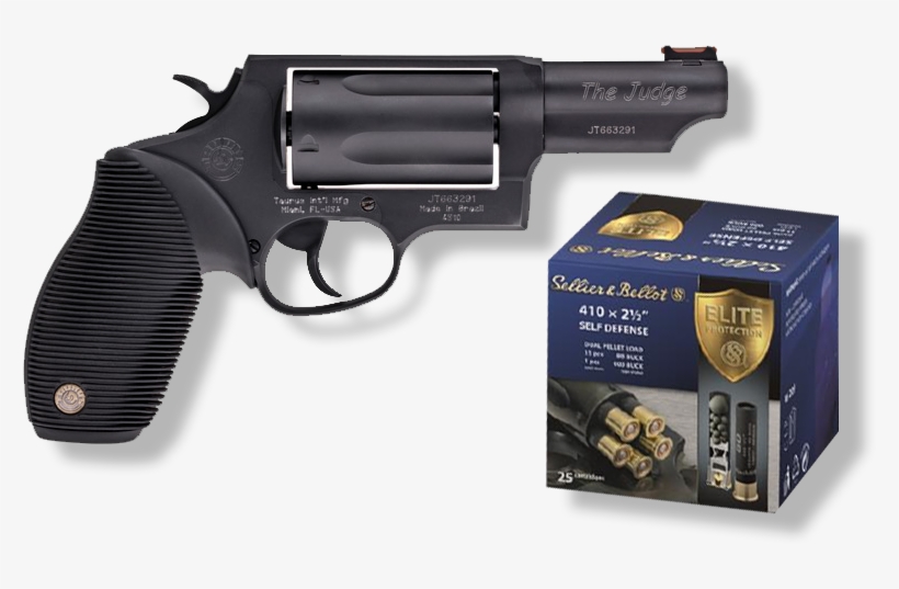 Taurus Judge Cartuchos Self Defense, transparent png #7943487