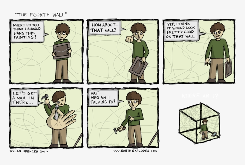 And Then The Cube Explodes - Cartoon, transparent png #7944014