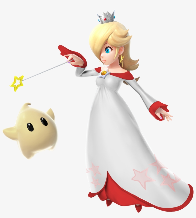 Super Smash Bros - Super Smash Bros Red Rosalina, transparent png #7945082