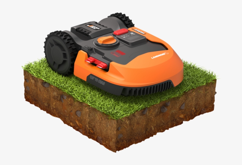 Robotic Lawn Mower - Worx, transparent png #7945285