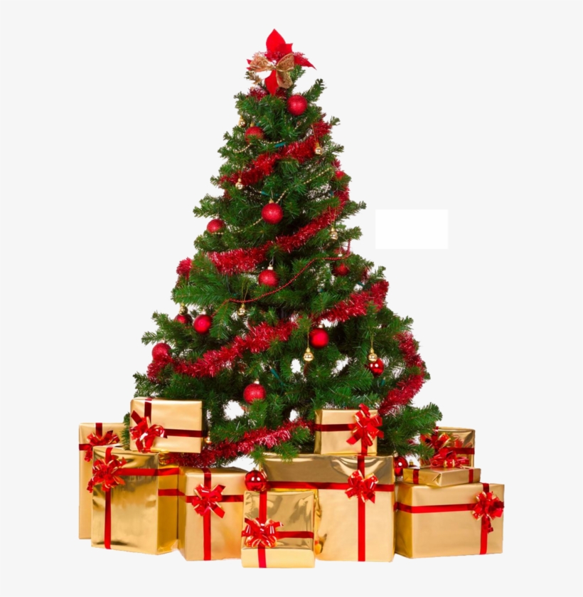 Christmas Tree With Gifts, Christmas Wishes, Christmas - Christmas Tree Decorations Ideas 2017, transparent png #7945430