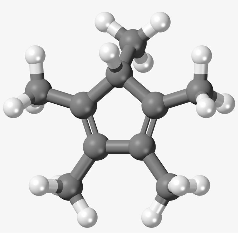 Molecule Ball - Cyclopentadiene 3d, transparent png #7945556