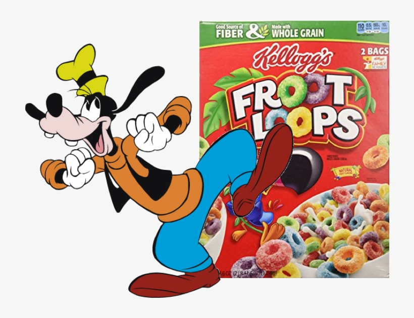 This Is A Fun And Colorful Cereal For A Fun And Colorful - Froot Loops, transparent png #7945881