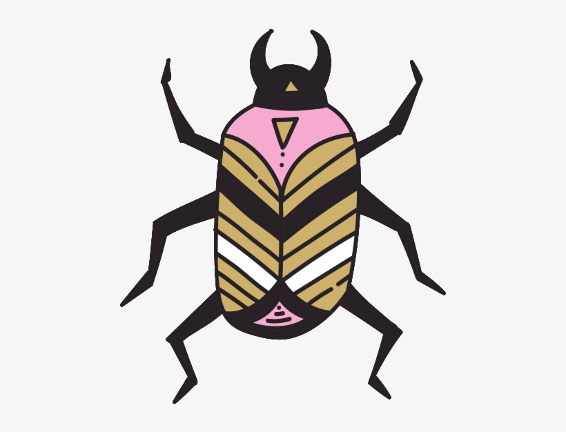 Hand Painted Insect Harajuku Style Transparent - Weevil, transparent png #7946305
