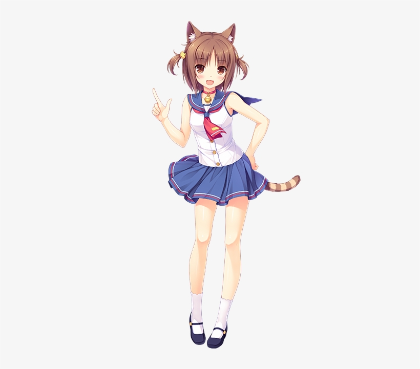 Nekopara Vanilla Png - Anime Neko Full Body, transparent png #7946587