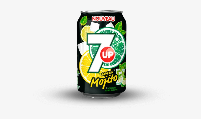 7up Mojito 33cl - 7 Up, transparent png #7946627