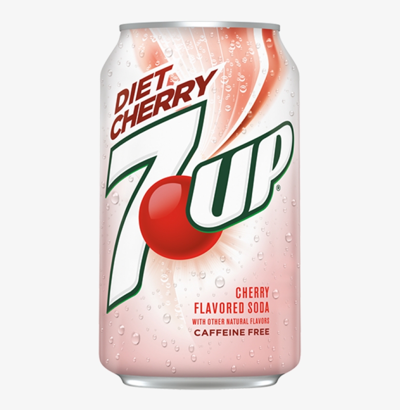 Home 7up Diet Cherry 355ml - Non-alcoholic Beverage, transparent png #7946814