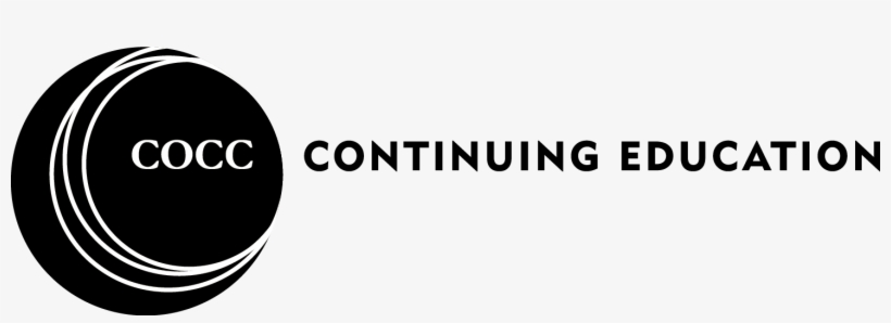 Continuing Education Logo Black - Central Oregon Community College, transparent png #7946879