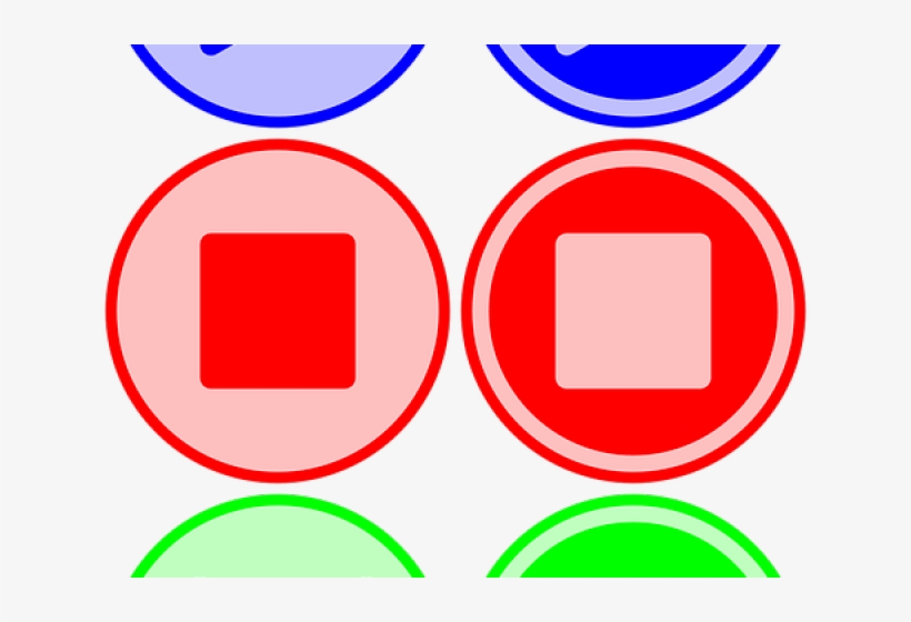 Play Button Clipart Red - Circle, transparent png #7947524