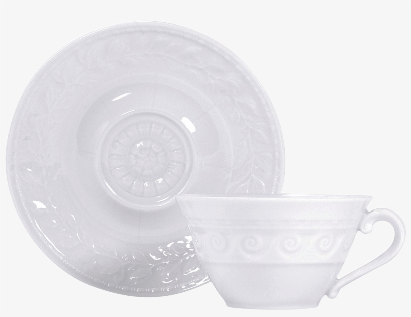 China Tea Cup And Saucer Of The Collection Louvre - Xícara Chá Protel Schmidt, transparent png #7947910