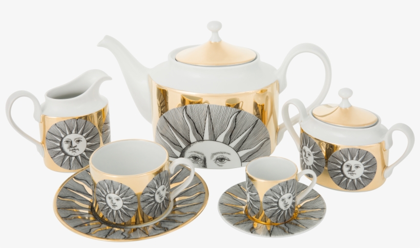 Cookies On The Ft - Fornasetti Tea Set, transparent png #7948140