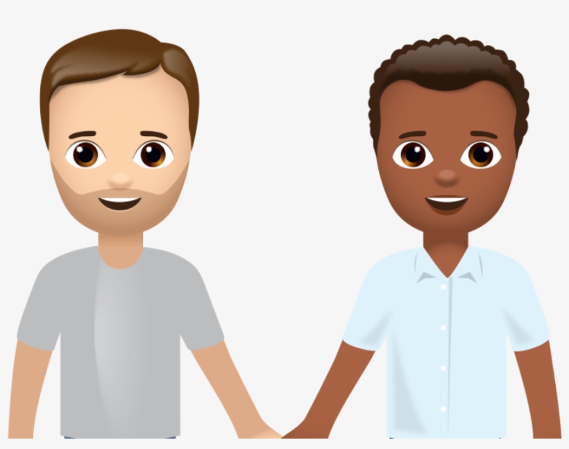 Interracial Emoji Love Wins After Global Campaign By - Cartoon, transparent png #7948439