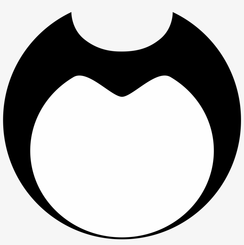 288kib, 3107x2958, Bendy Face Blank - Bendy And The Ink Machine Face, transparent png #7948615
