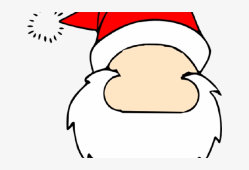 Blank Face Cliparts - Transparent Santa Beard Png, transparent png #7948667