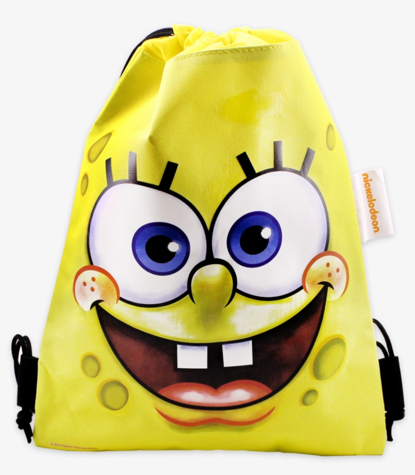 Maleta Bolsinha - Spongebob Background, transparent png #7949272