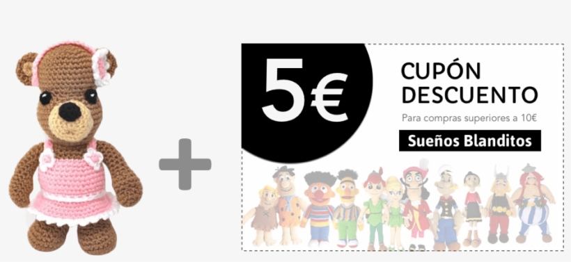 Subscribe And Receive A Free Pattern And 5€ Discount - Cartoon, transparent png #7949468