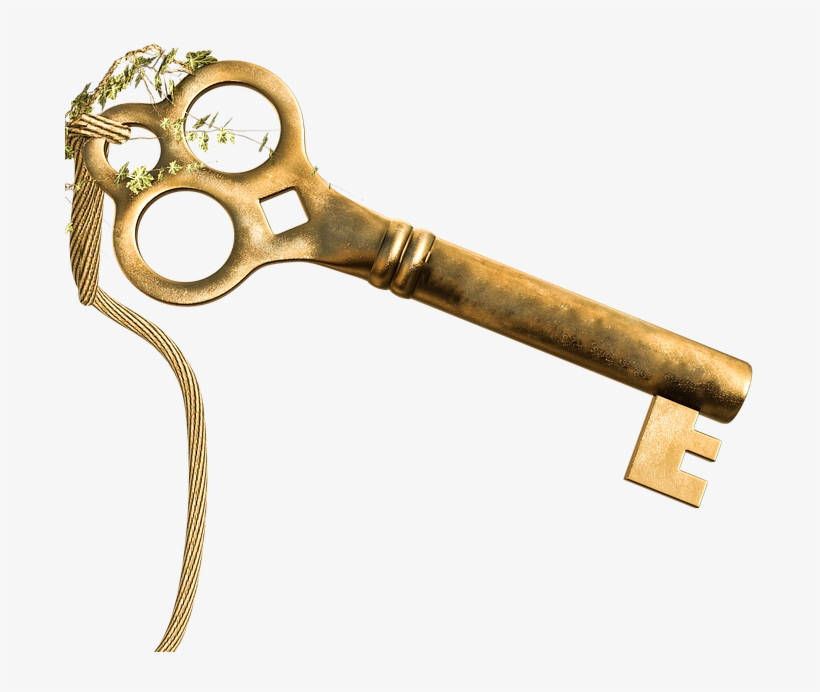 Key, Gold, Full Body, Key Service, Golden, Key Person - Key Of Blessings, transparent png #7949507