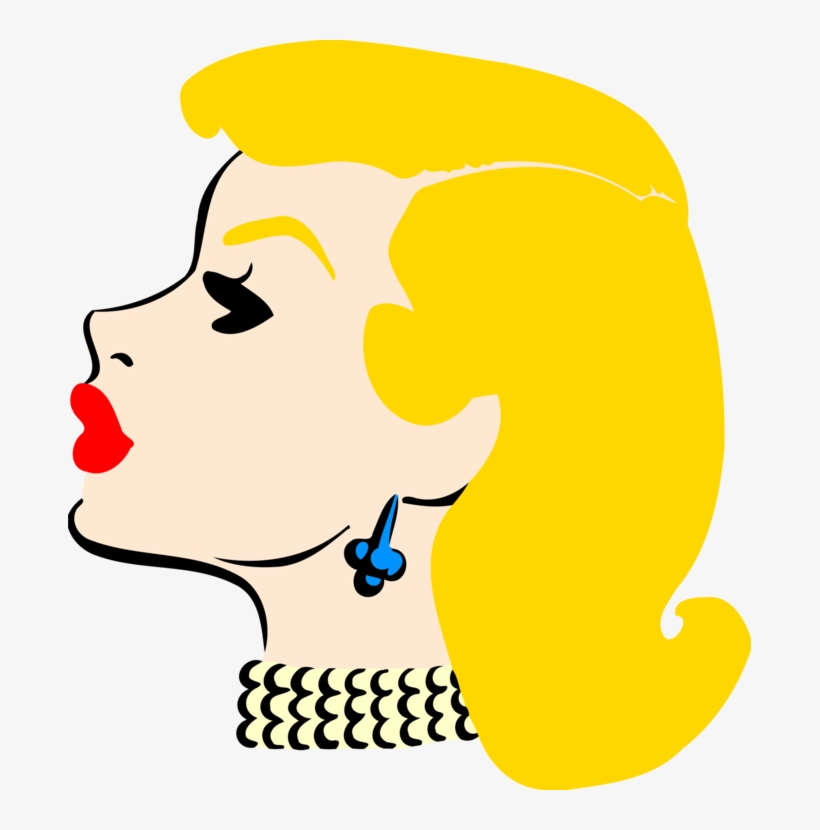 Human Head Snout Computer Icons - Lady's Head, transparent png #7949632